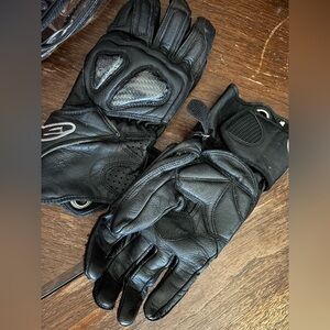 Alpinestars Black Motorcycle Gloves